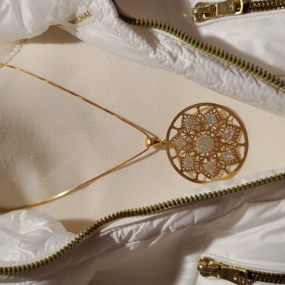 Lisa Robertson Snowflake Necklace